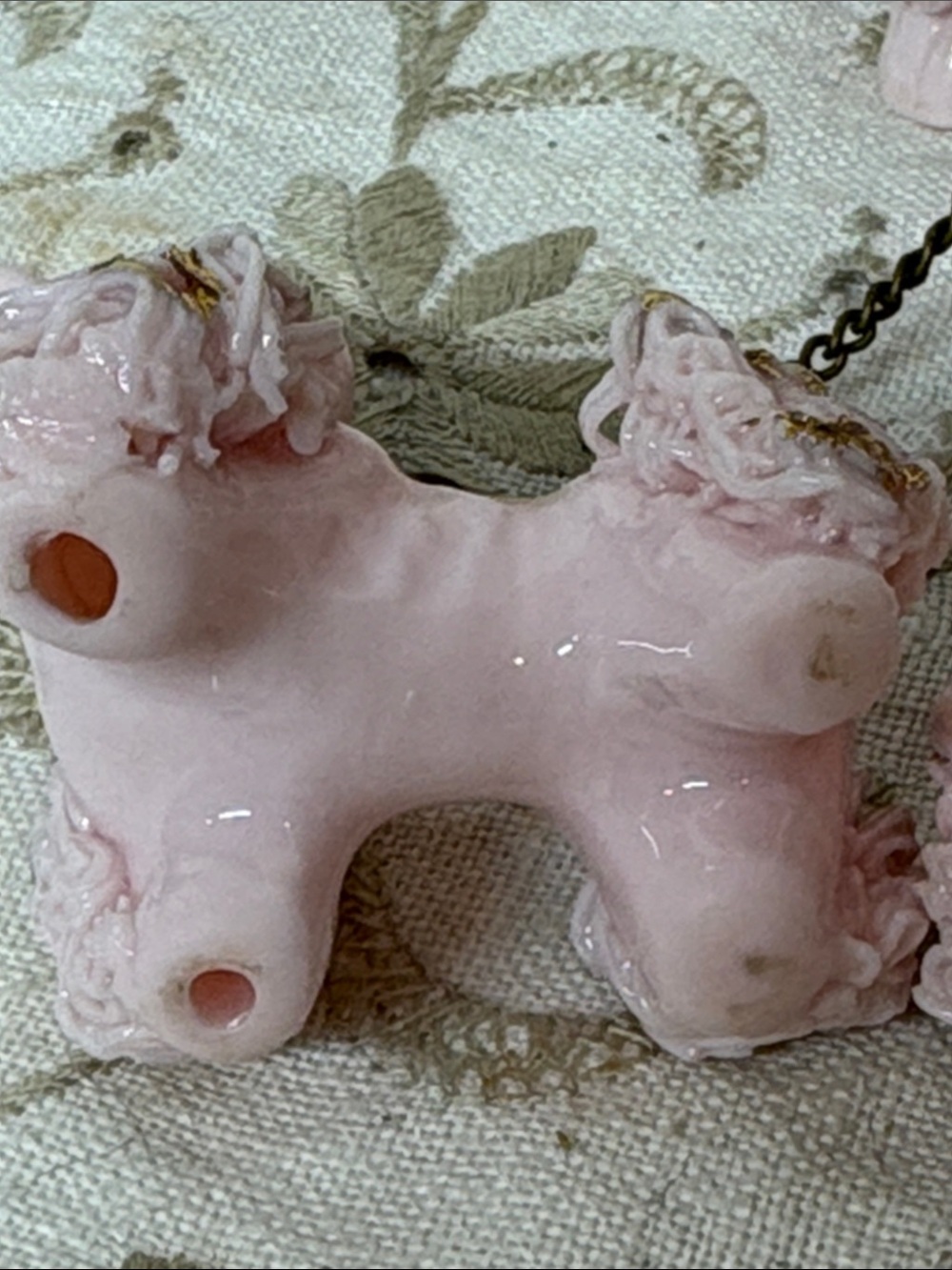 Lefton spaghetti, poodle family figurines - Picture 12 of 14